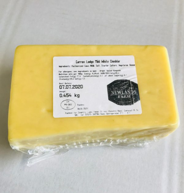 Beacon Veg Boxes - Mild White Cheddar Cheese